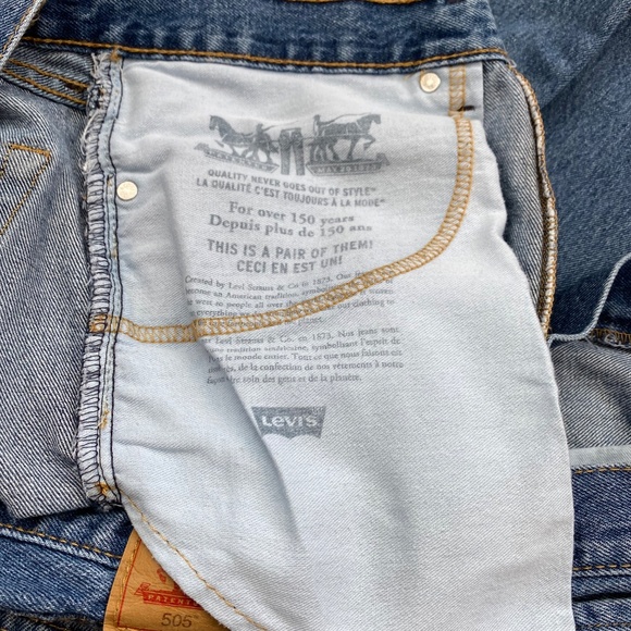 Men’s Levi’s 505 36x34 Like New - Picture 7 of 11